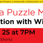 A banner for the upcoming online event Secrets of a Puzzle Master: A Conversation with Will Shortz. Click the banner for more information.